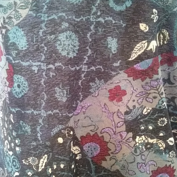 Garage Y2K Women's Whimsigoth Fairycore kimono sleeve blouse Tall Large - Picture 6 of 9